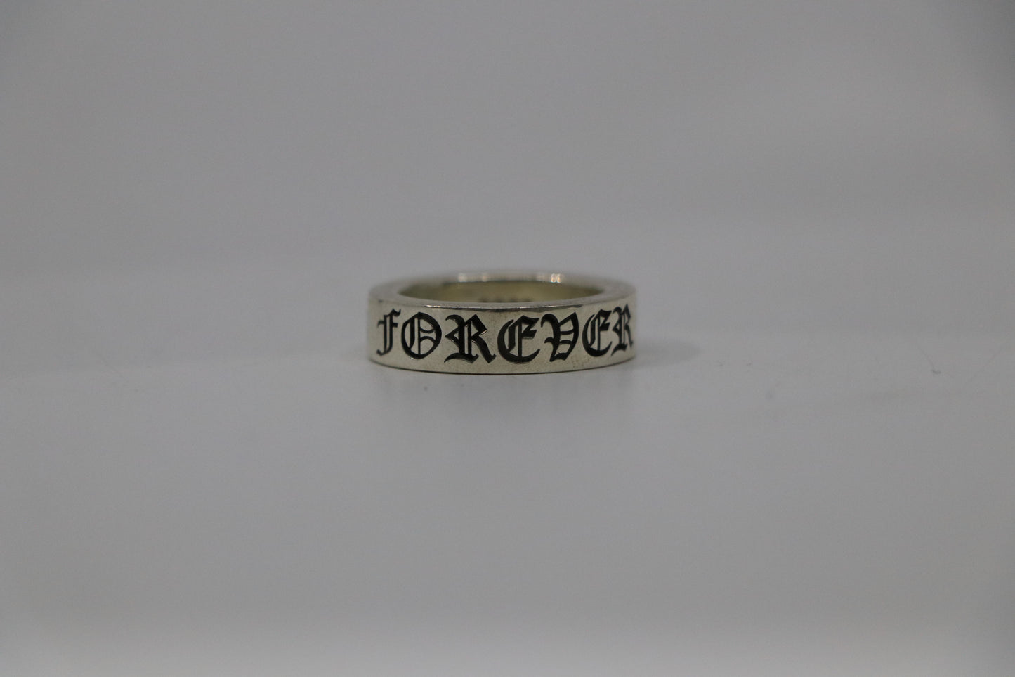 Chrome Hearts Forever 6MM Spacer Ring Size 7
