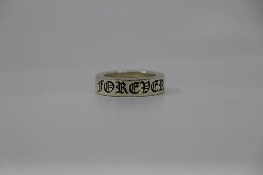 Chrome Hearts Forever 6MM Spacer Ring Size 7