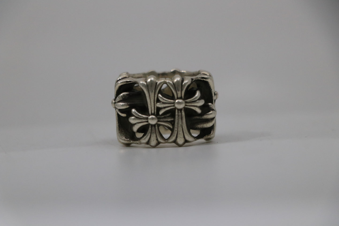 Chrome Hearts Square Cemetery Ring Size 9.5