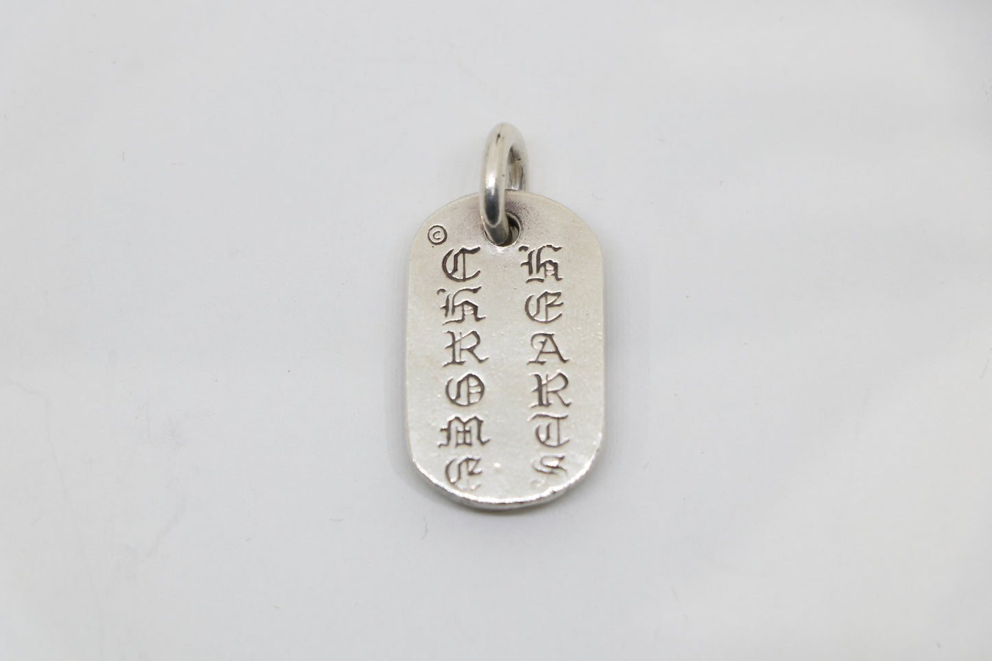 Chrome Hearts Raised Cemetery Dog Tag Pendant .925 Silver | AVNTGRDNY NYC