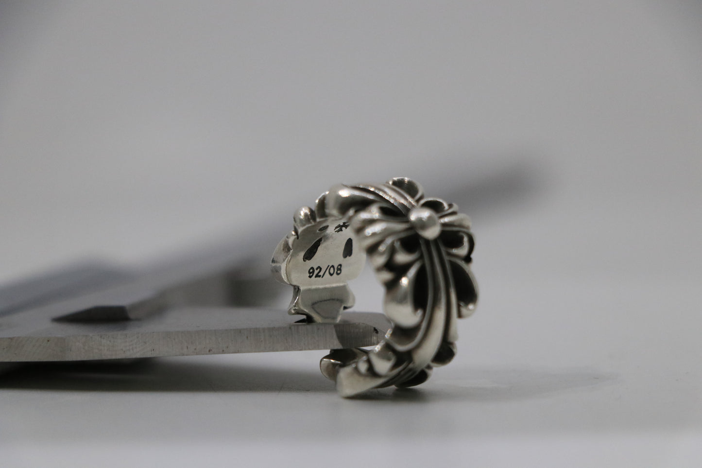 Chrome Hearts Double Floral Ring Size 6 | AVNTGRDNY NYC