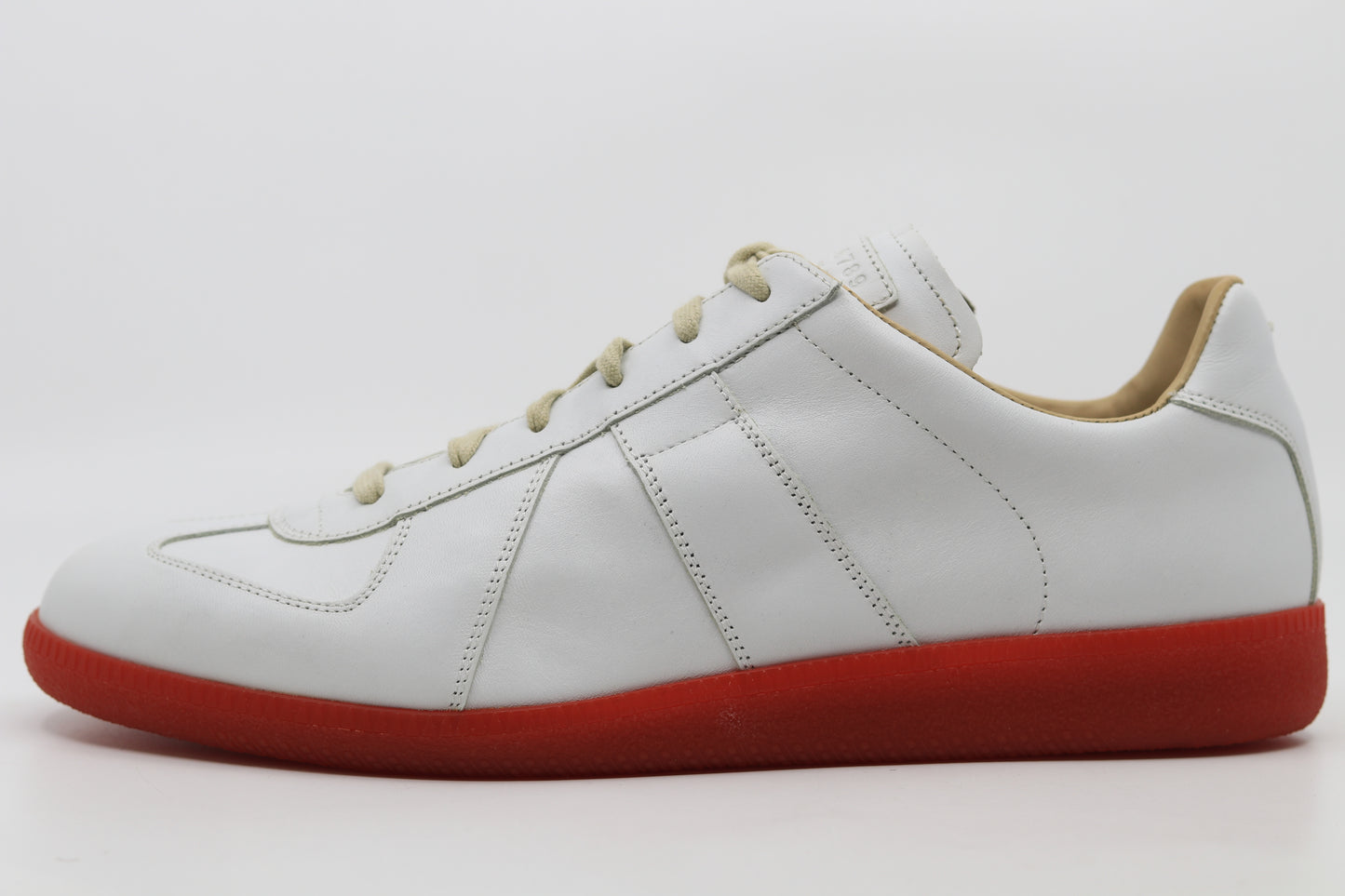 Margiela Replica Low White/Red Size 44