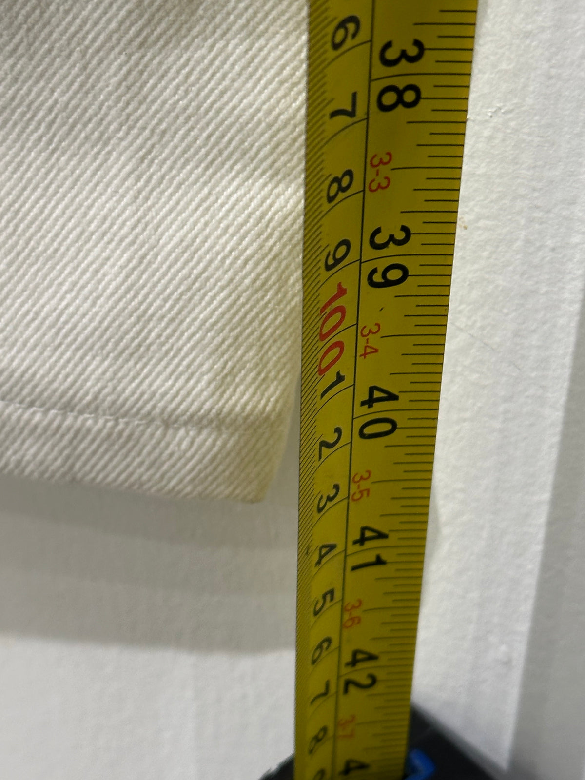 Chrome Hearts St. Barth Exclusive Cross Patch White Jeans Size 30 | AVNTGRDNY NYC