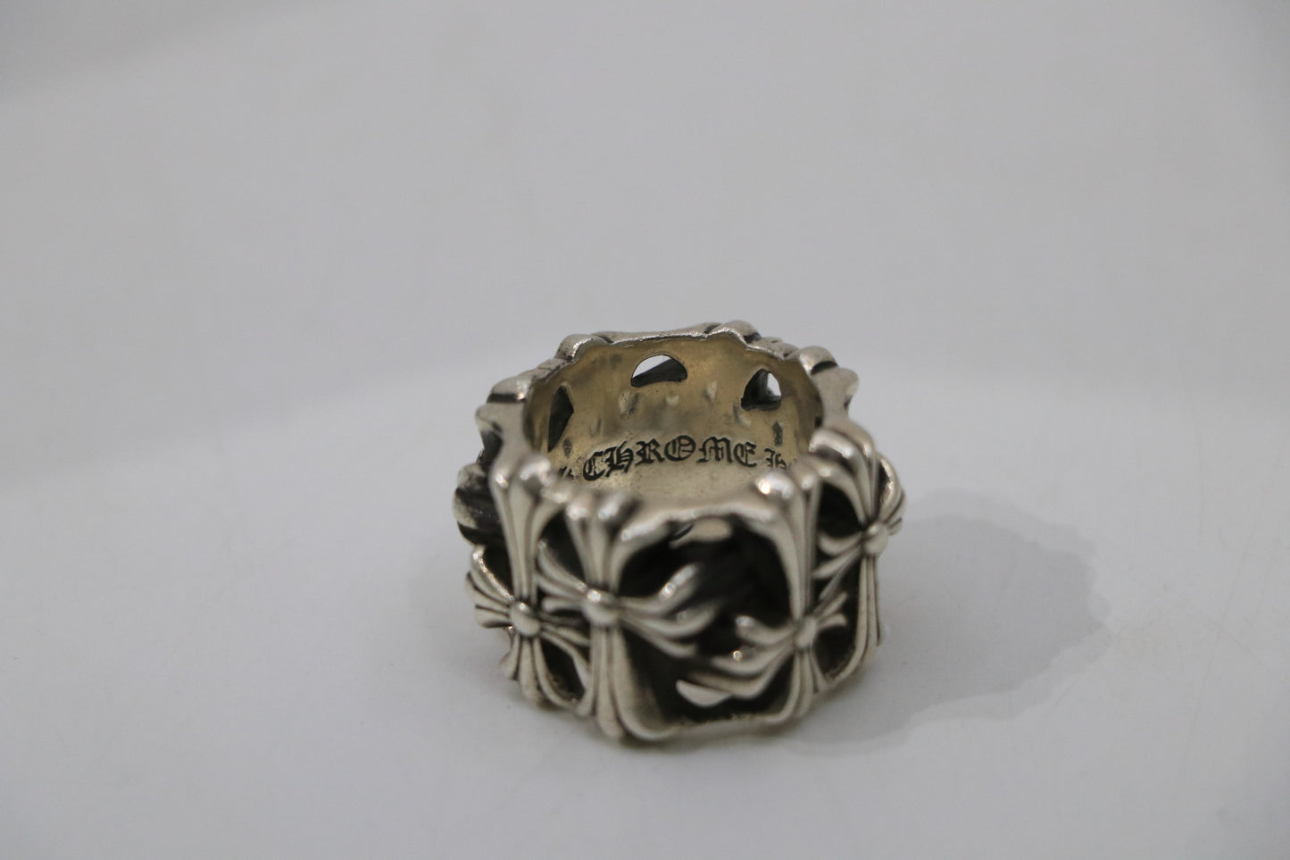 Chrome Hearts Square Cemetery Ring Size 9.5