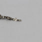 Chrome Hearts Tiny E Bracelet 12 Links Sterling Silver | AVNTGRDNY NYC