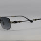Chrome Hearts Pills III Sunglasses Black/Silver 55-20-144 | AVNTGRDNY NYC