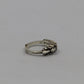 Chrome Hearts Baby Double Floral Ring Size 5 | AVNTGRDNY NYC