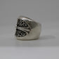 Chrome Hearts Oval Star Ring Size 8.5
