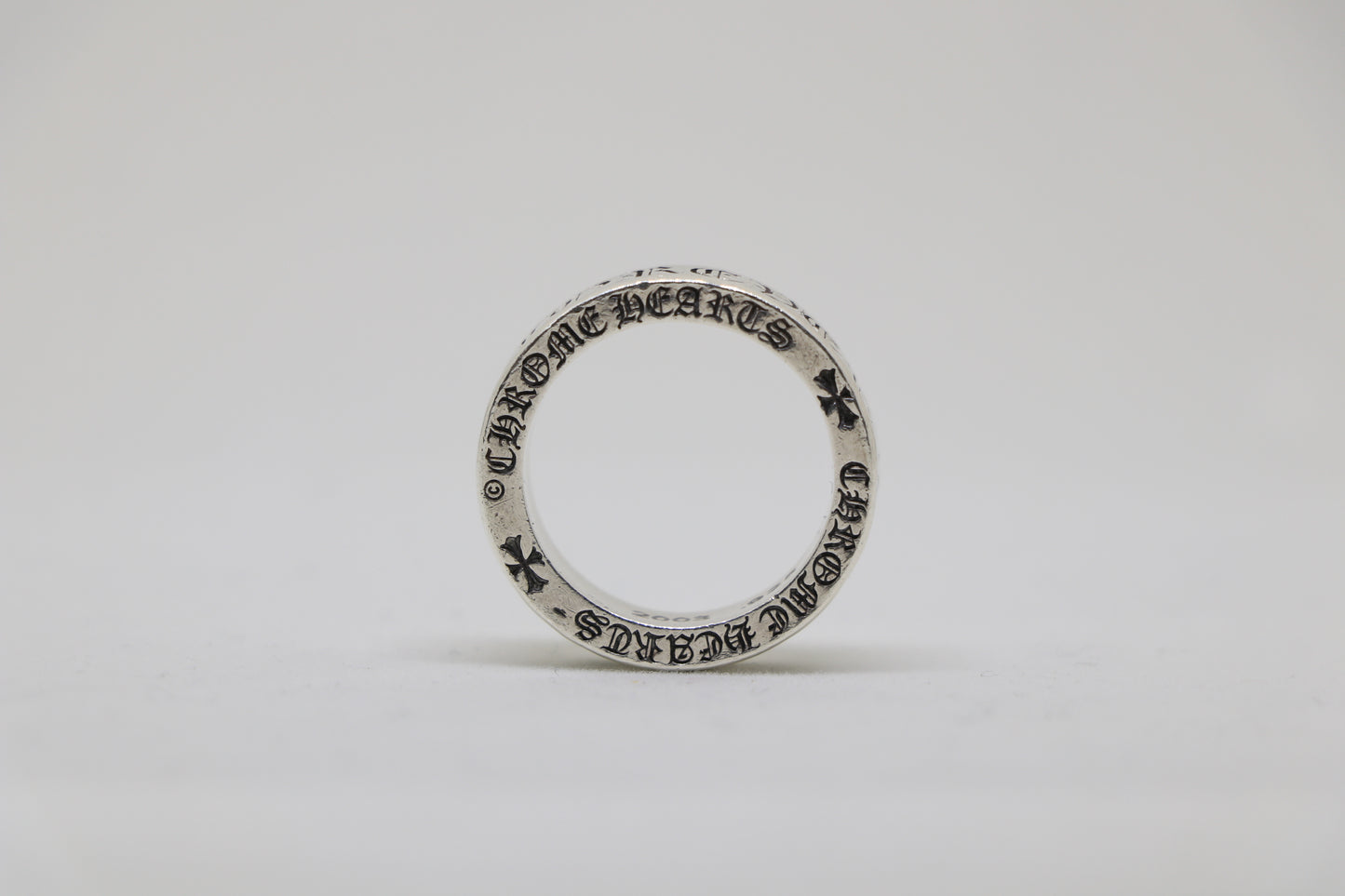 Chrome Hearts Forever 6mm Spacer Ring Size 8.5 Sterling Silver | AVNTGRDNY NYC