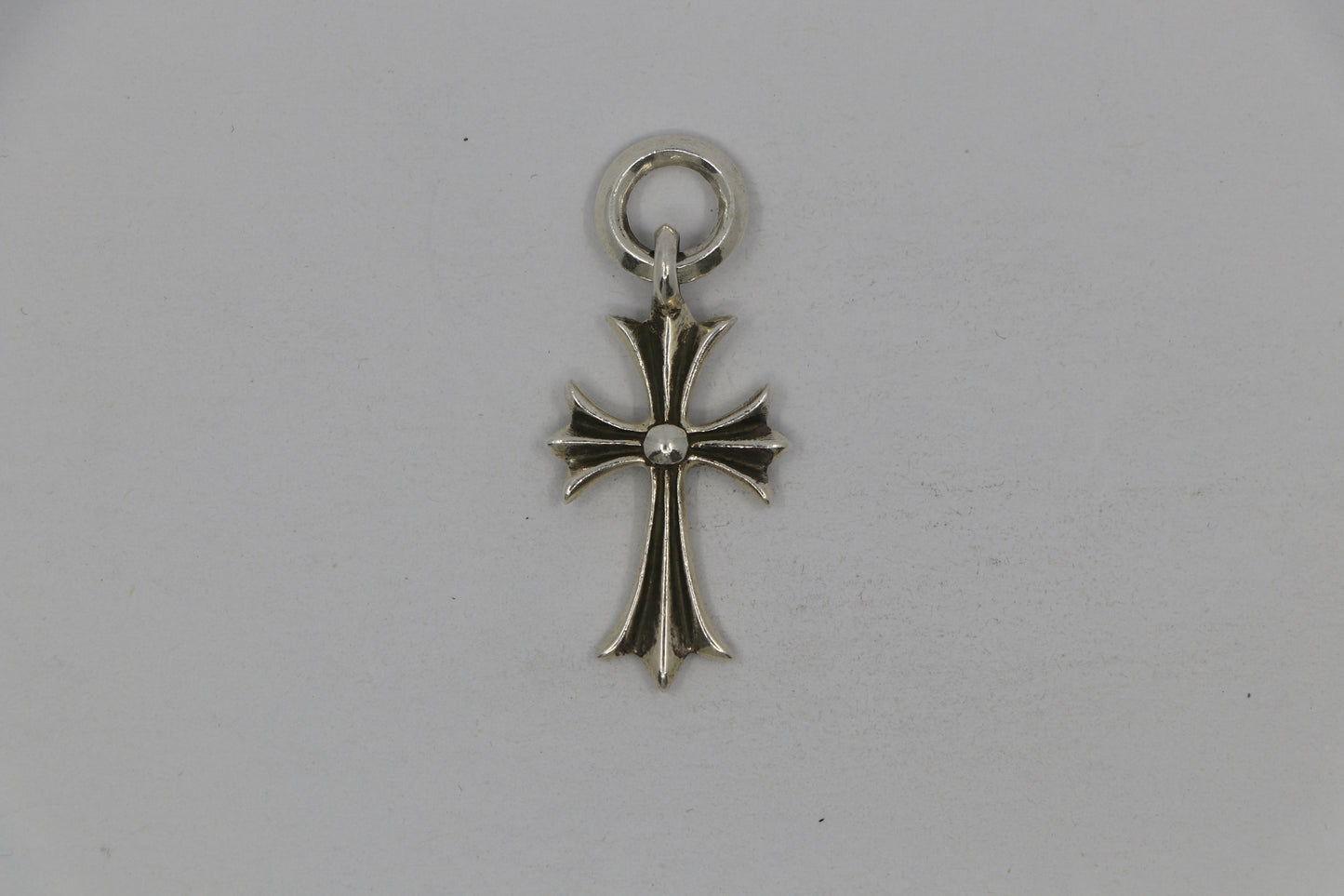 Chrome Hearts Tiny Cross Pendant Sterling Silver| AVNTGRDNY NYC