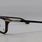 Chrome Hearts Little Dinger Glasses Gloss Black 18K Gold Plated Hardware New | AVNTGRDNY NYC