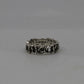 Chrome Hearts Spellout Ring “Chrome” Size 12