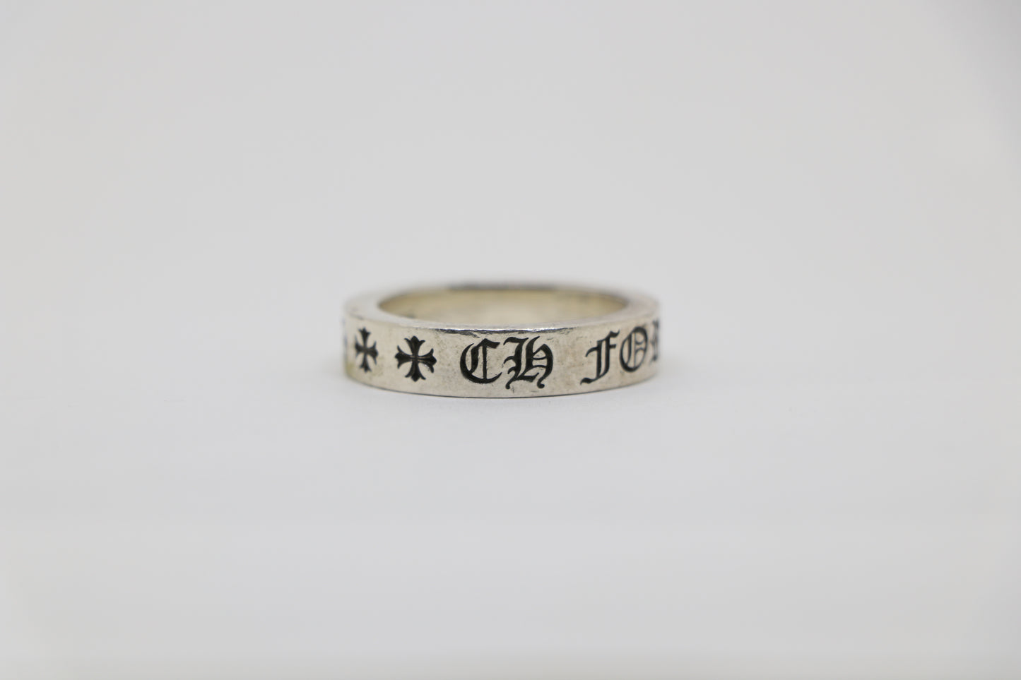 Chrome Hearts 6MM Spacer Ring “Forever” Size 12 Sterling Silver | AVNTGRDNY NYC