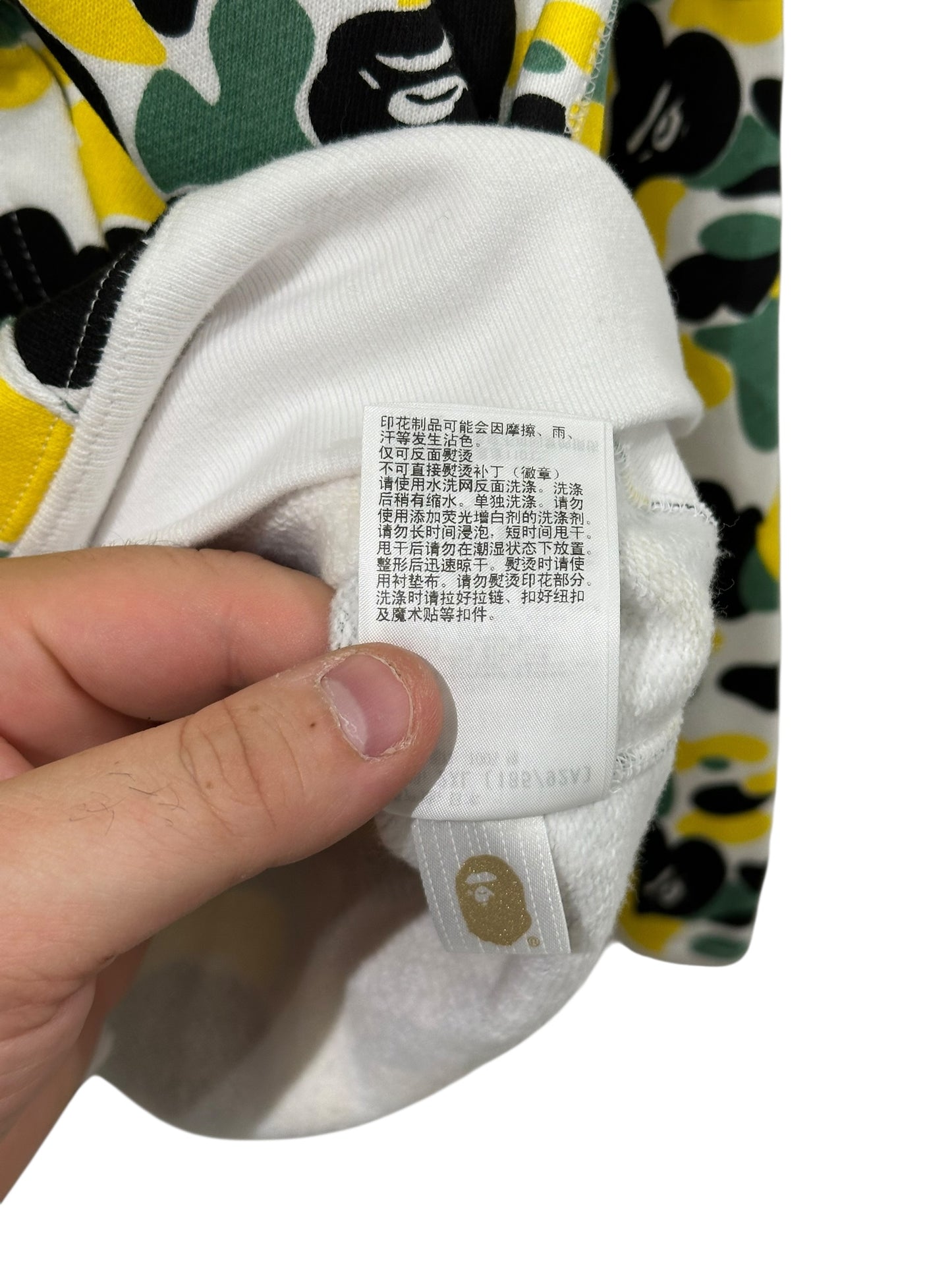 Bape Osaka City Full Zip Up Hoodie Size 2XL