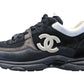 Chanel CC Trainer Black/White Size 41