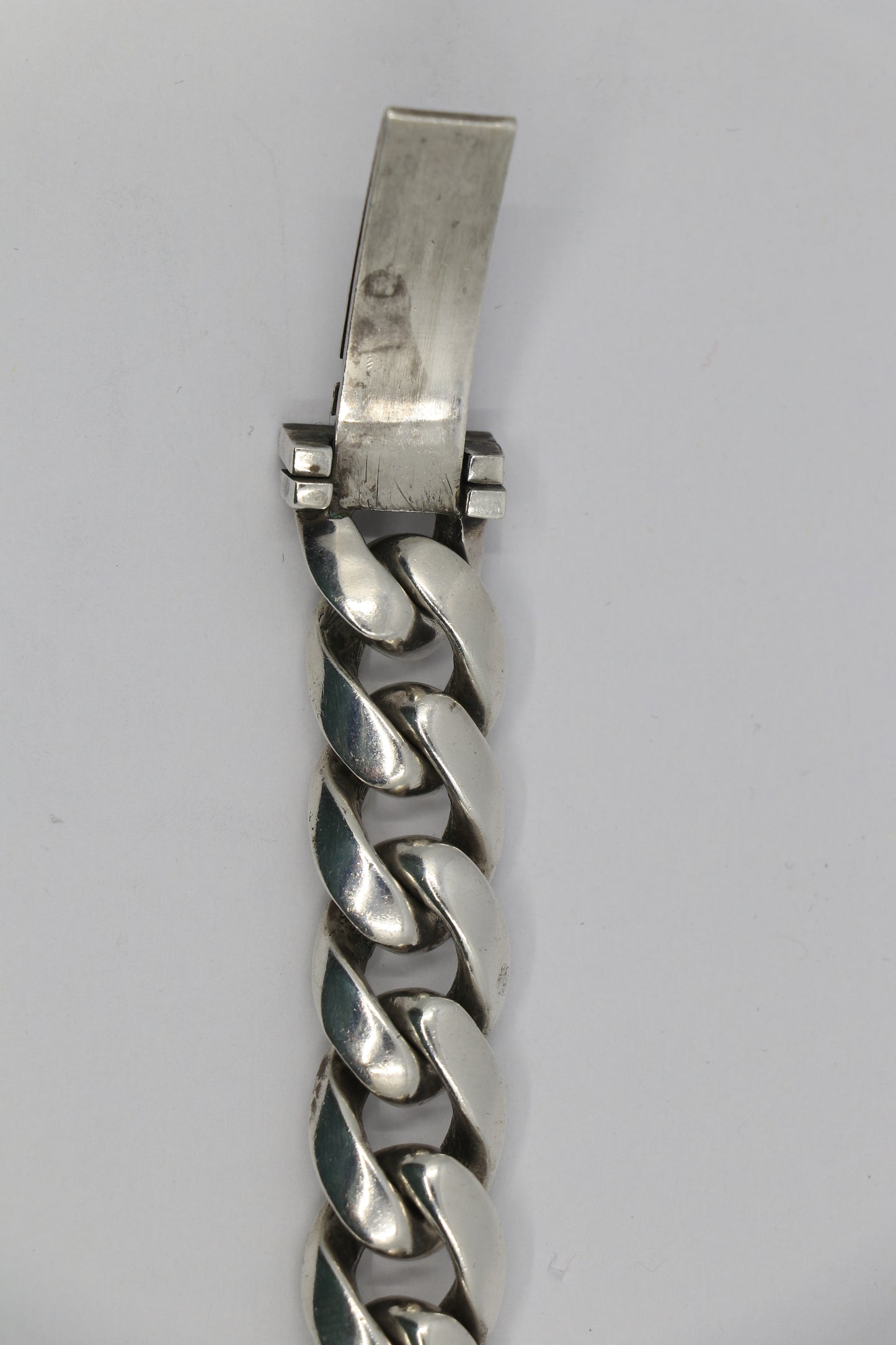 Chrome Hearts Dagger ID Bracelet Classic Link 11 Links 7.5” Sterling Silver| AVNTGRDNY NYC