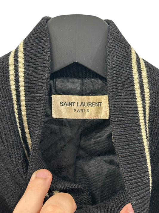 Saint Laurent Teddy Jacket Black Size 50