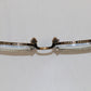 Chrome Hearts Frosted Antique Gold/Dark Tortoise Glasses