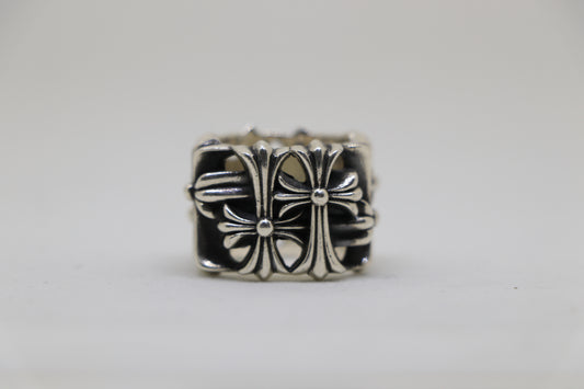 Chrome Hearts Square Cemetery Ring Size 8.5| AVNTGRDNY NYC