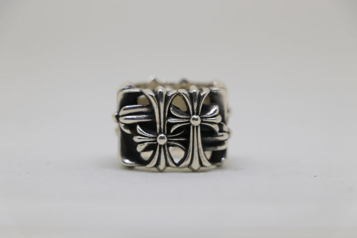 Chrome Hearts Square Cemetery Ring Size 8.5| AVNTGRDNY NYC