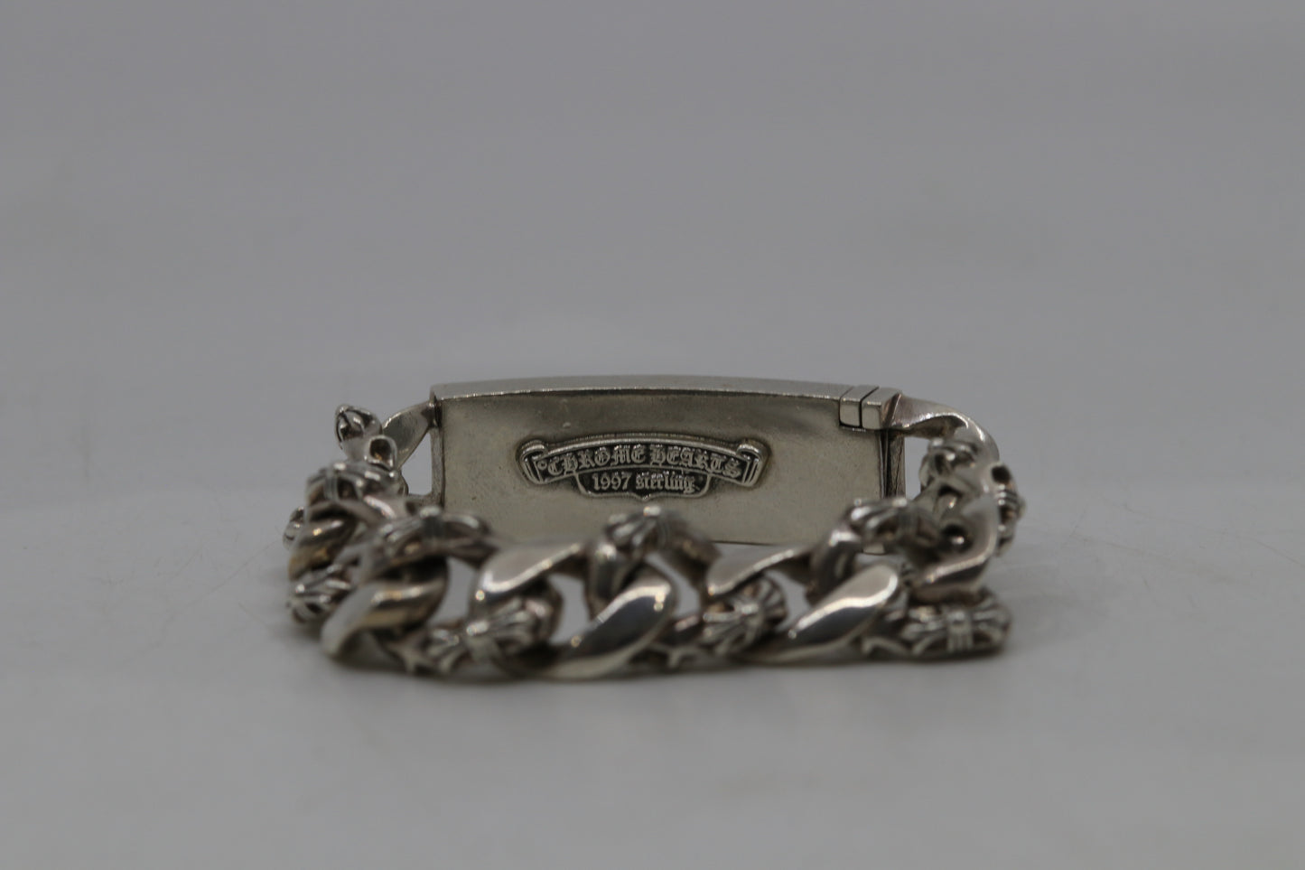 Chrome Hearts Floral ID Fancy Link Bracelet