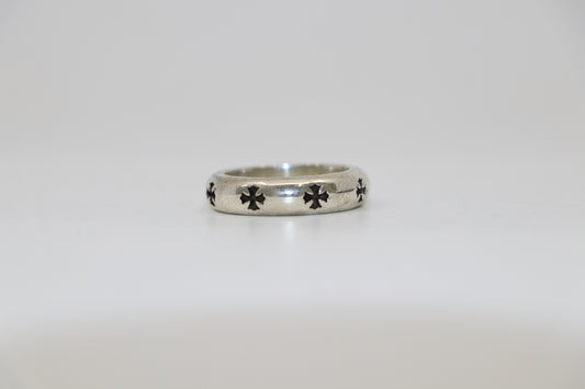 Chrome Hearts Negative CH Plus Ring Size 7.5