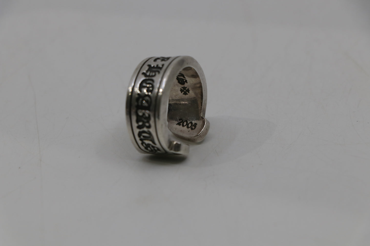 Chrome Hearts Scroll Ring Size 9