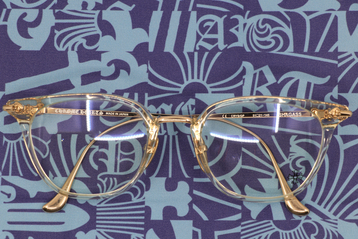 Chrome Hearts Shagass CRYS/GP Glasses| AVNTGRDNY NYC