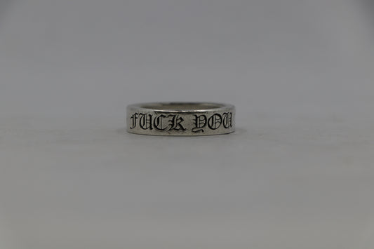 Chrome Hearts Fuck You 6MM Spacer Ring Size 10 | AVNTGRDNY NYC