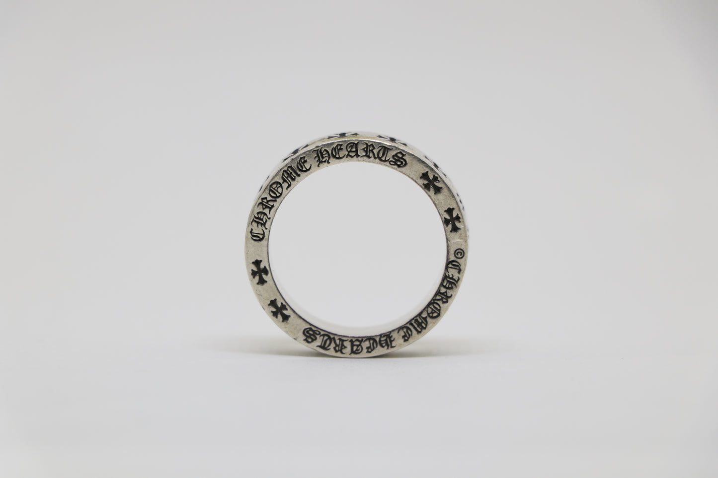 Chrome Hearts 6MM Spacer Ring “Forever” Size 12 Sterling Silver | AVNTGRDNY NYC