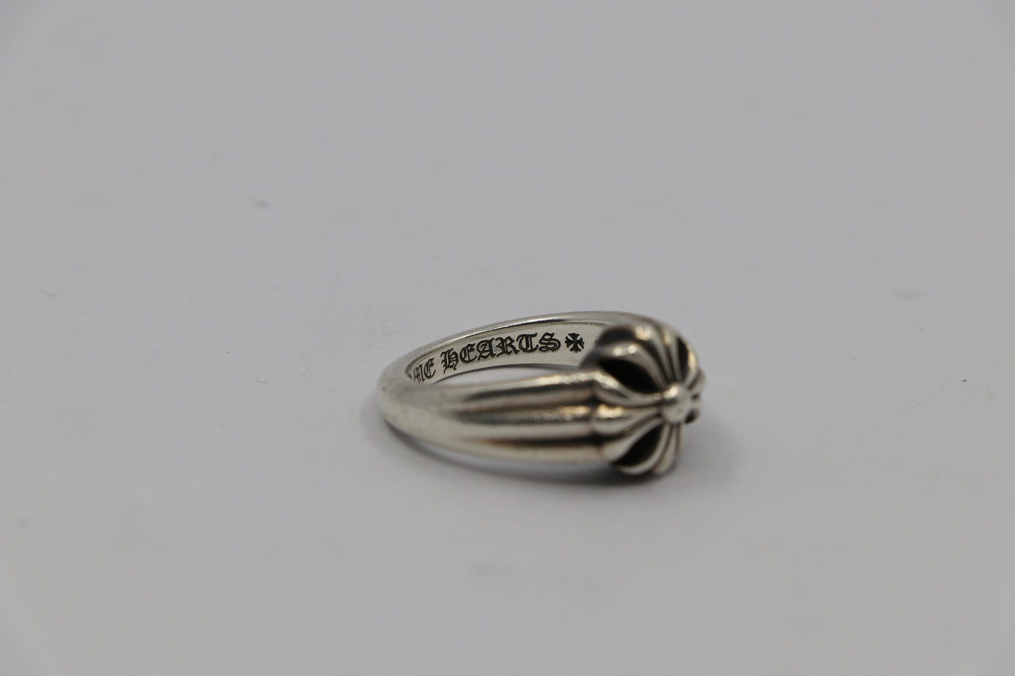 Chrome Hearts CH Plus Cutout Ring Size 10 Sterling Silver | AVNTGRDNY NYC