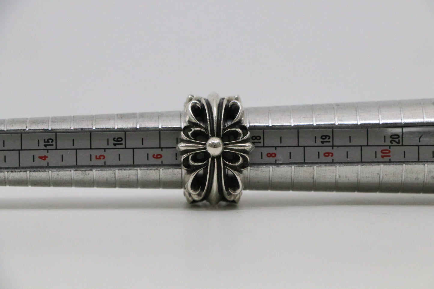 Chrome Hearts Double Floral Ring Size 7