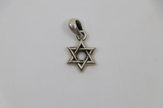 Chrome Hearts Mini Star of David Pendant