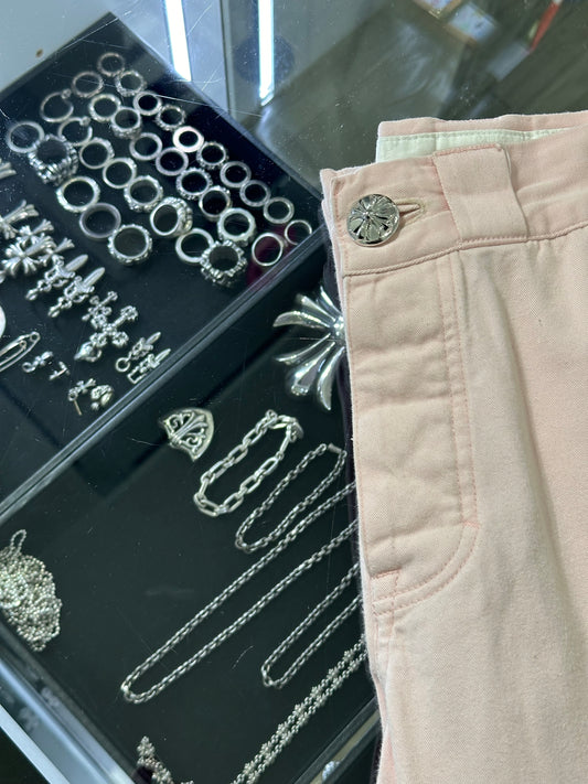 Chrome Hearts Pink Chinos Size 28