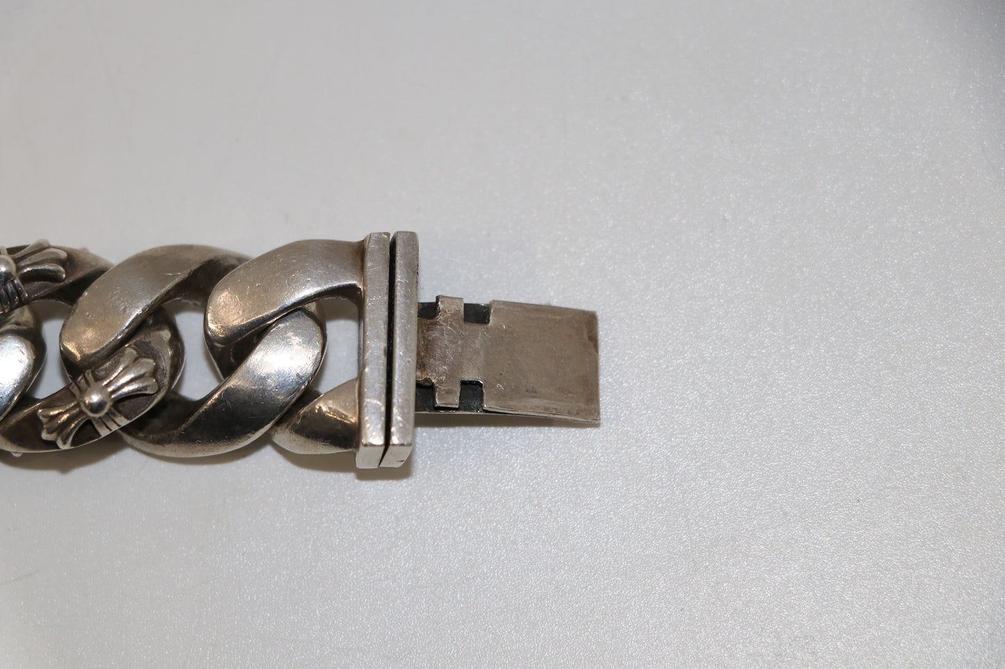 Chrome Hearts Fancy Link Box ID Bracelet 12 Link