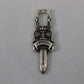 Chrome Hearts Number 10 Dagger Pendant