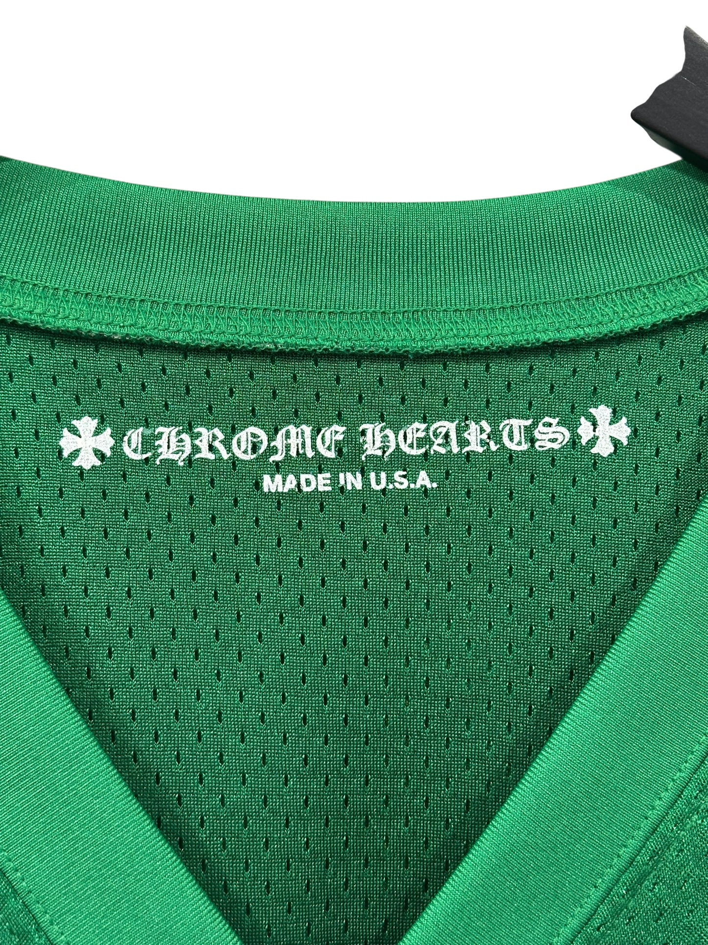 Chrome Hearts Stadium Mesh Jersey Green Size L
