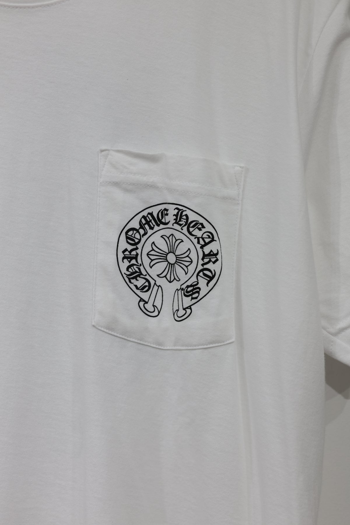Chrome Hearts Horseshoe Logo T-Shirt White Size L| AVNTGRDNY NYC