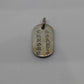 Chrome Hearts Raised Cemetery Dog Tag Pendant .925 Silver | AVNTGRDNY NYC