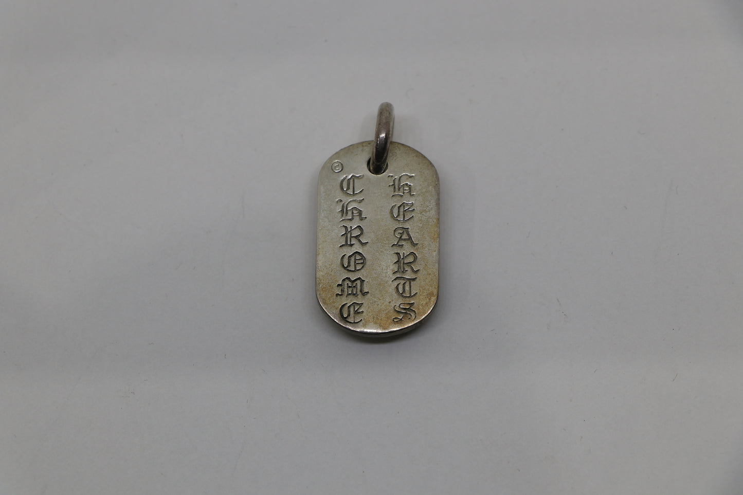 Chrome Hearts Raised Cemetery Dog Tag Pendant .925 Silver | AVNTGRDNY NYC