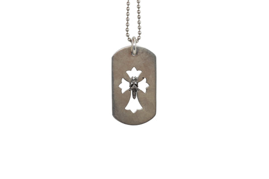 Chrome Hearts Dagger Dog Tag Pendant