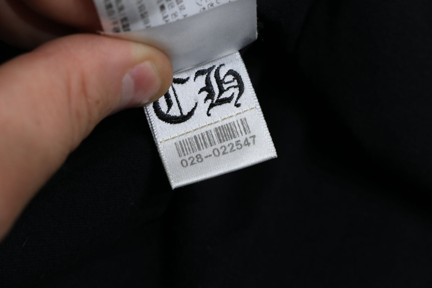Chrome Hearts Arch Logo Pocket T-Shirt Black/White Size XXL| AVNTGRDNY NYC
