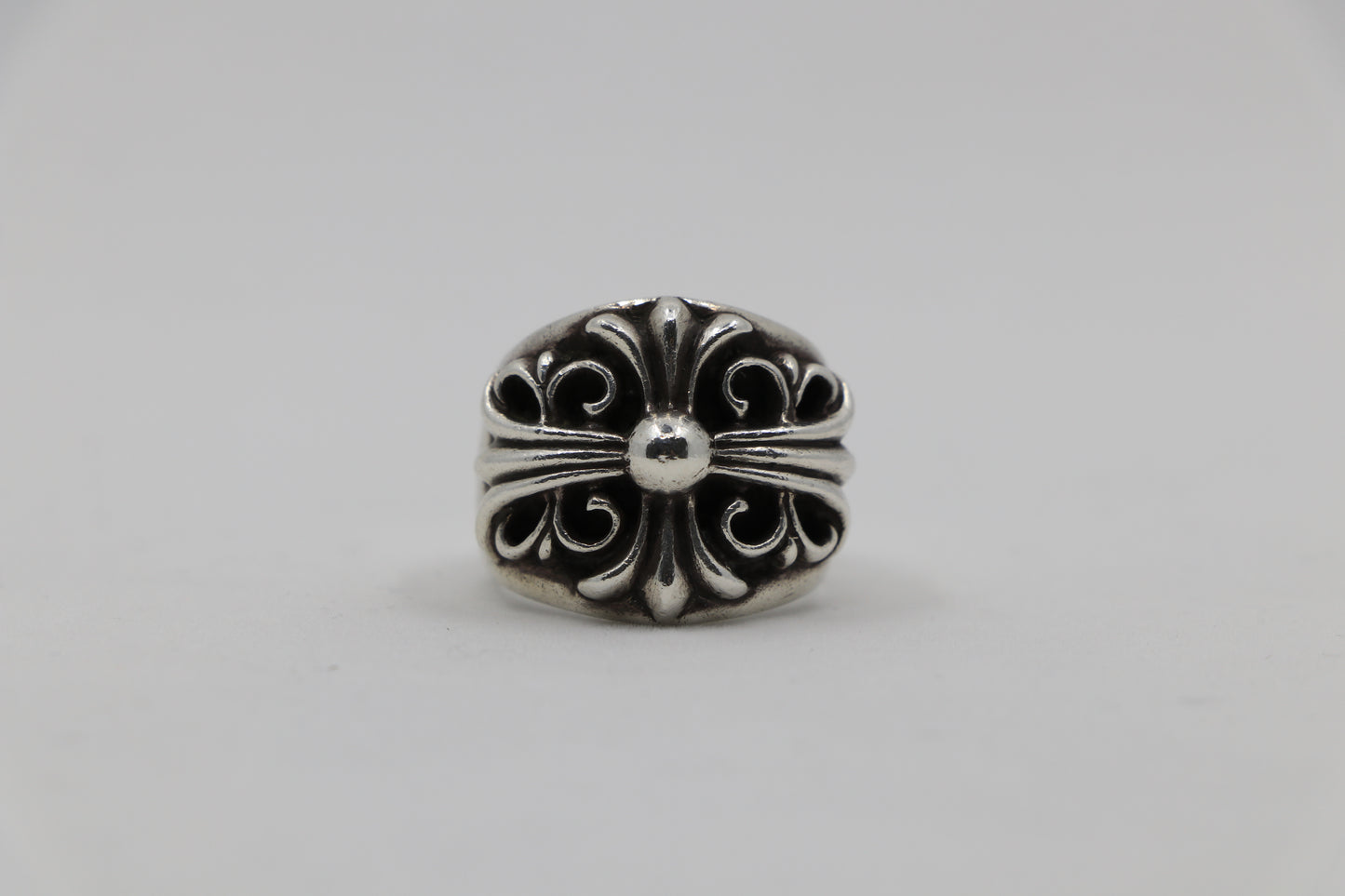 Chrome Hearts Silver Keeper Ring Size 8 | AVNTGRDNY NYC