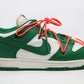 Nike x Off-White Pine Green Dunk Low Size 14