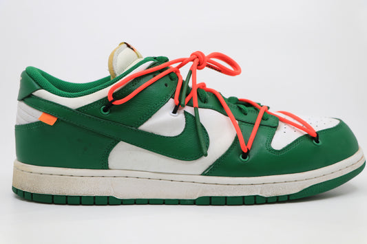 Nike x Off-White Pine Green Dunk Low Size 14