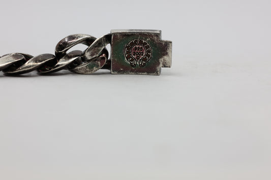 Chrome Hearts Box ID Classic Link Bracelet Black Rhodium 15 Links | AVNTGRDNY NYC