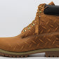 Timberland Premium 6” Waterproof Boot Supreme Diamond Plate Wheat Size 13