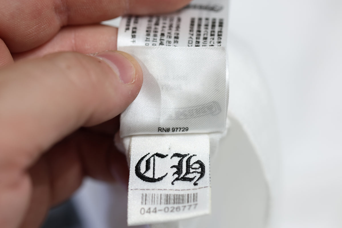Chrome Hearts Horseshoe Logo T-Shirt White Size L| AVNTGRDNY NYC