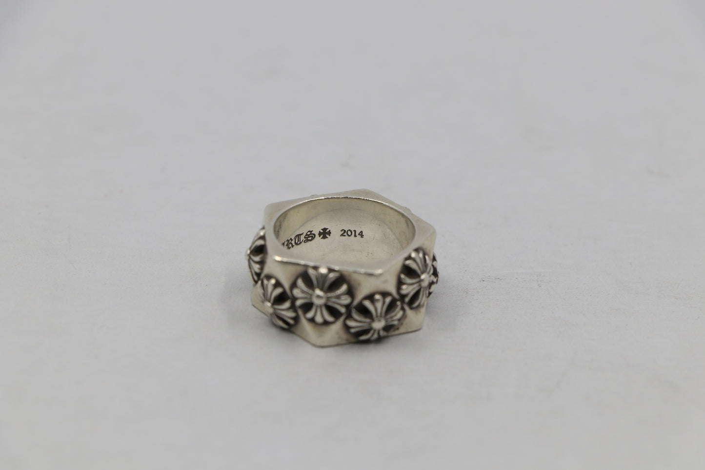 Chrome Hearts Pentagon CH Plus Ring Size 8| AVNTGRDNY NYC