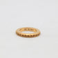 Chrome Hearts True Fucking Punk Ring Size 5.5 22K Gold with Yellow Sapphire| AVNTGRDNY NYC